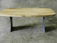 Hourglass dining table
