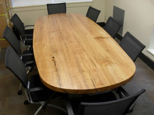 oval meeting table